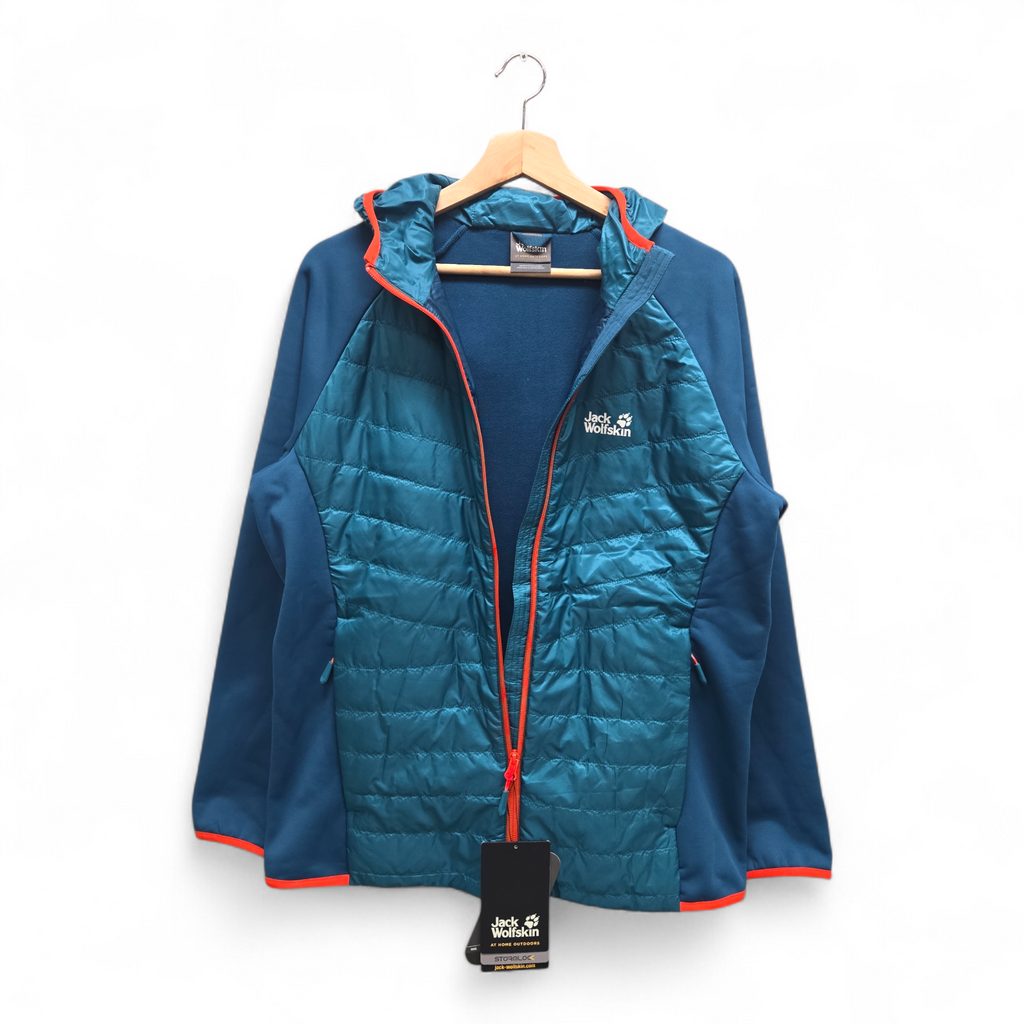 Jack Wolfskin Men’s Routeburn Pro Hybrid Jacket Medium Multicolor NWT