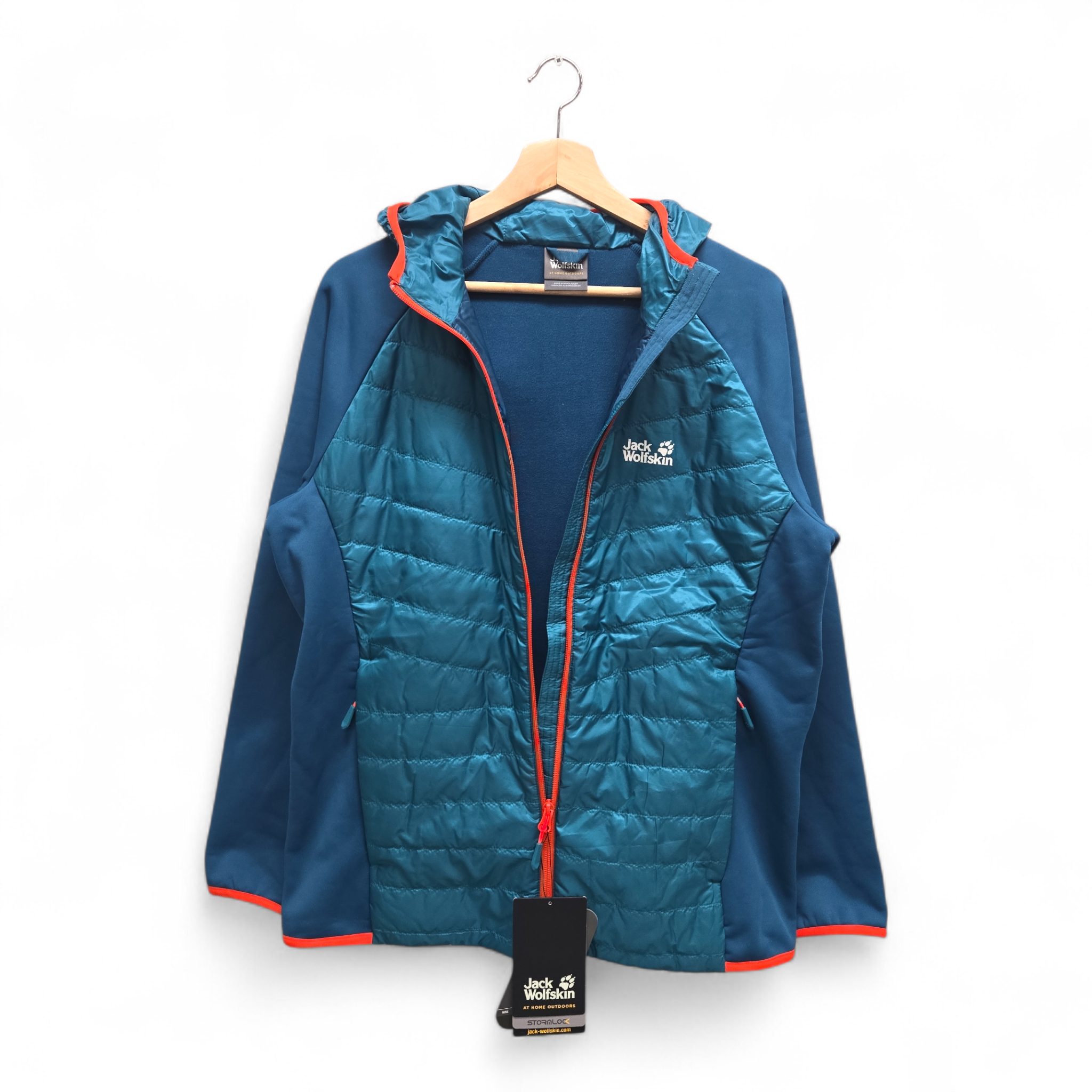 Jack Wolfskin Men’s Routeburn Pro Hybrid Jacket Medium Multicolor NWT