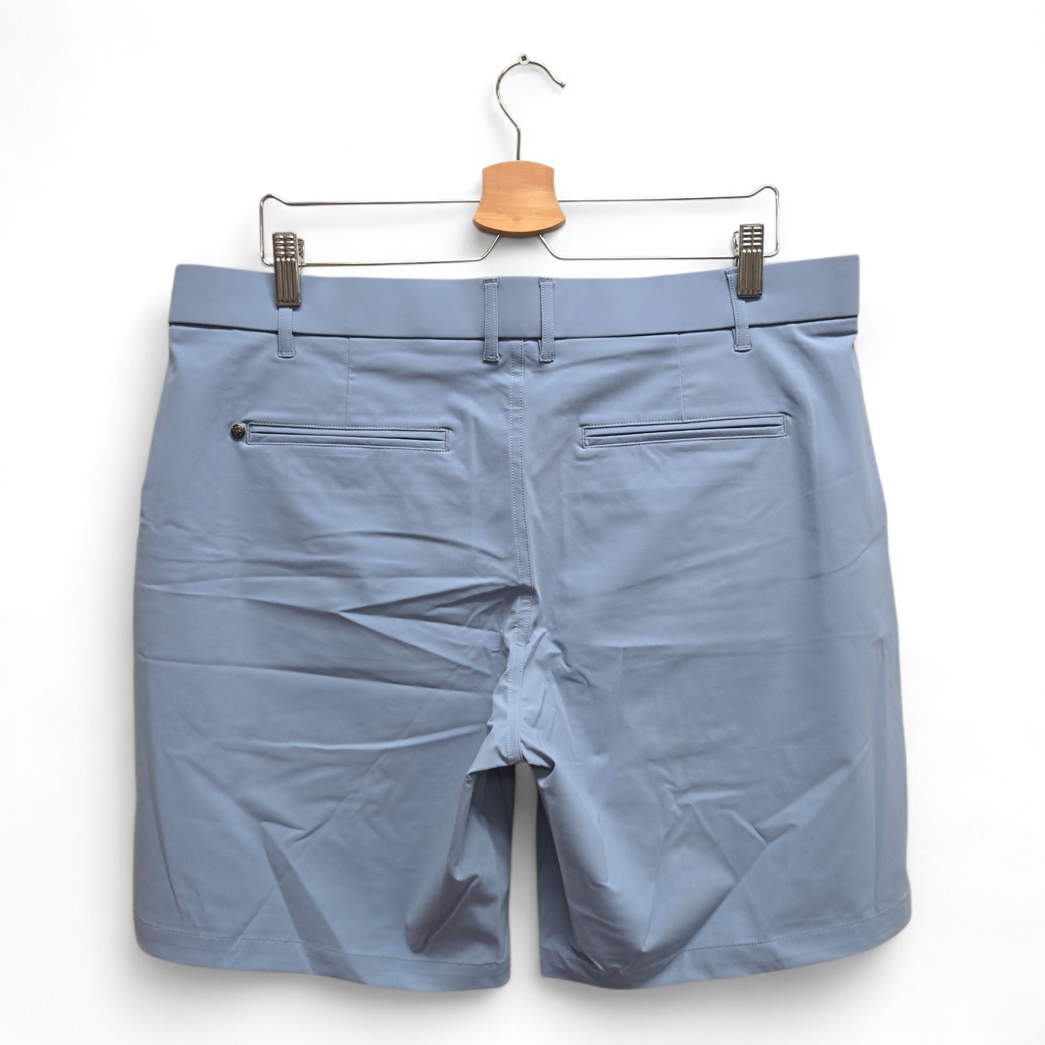 Greyson Men's Montauk Performance Solid Golf Shorts Size 36 Blue NWT