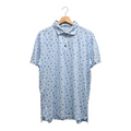 Chervo Men’s Albergo 175E Golf Polo Shirt Large Blue NWT