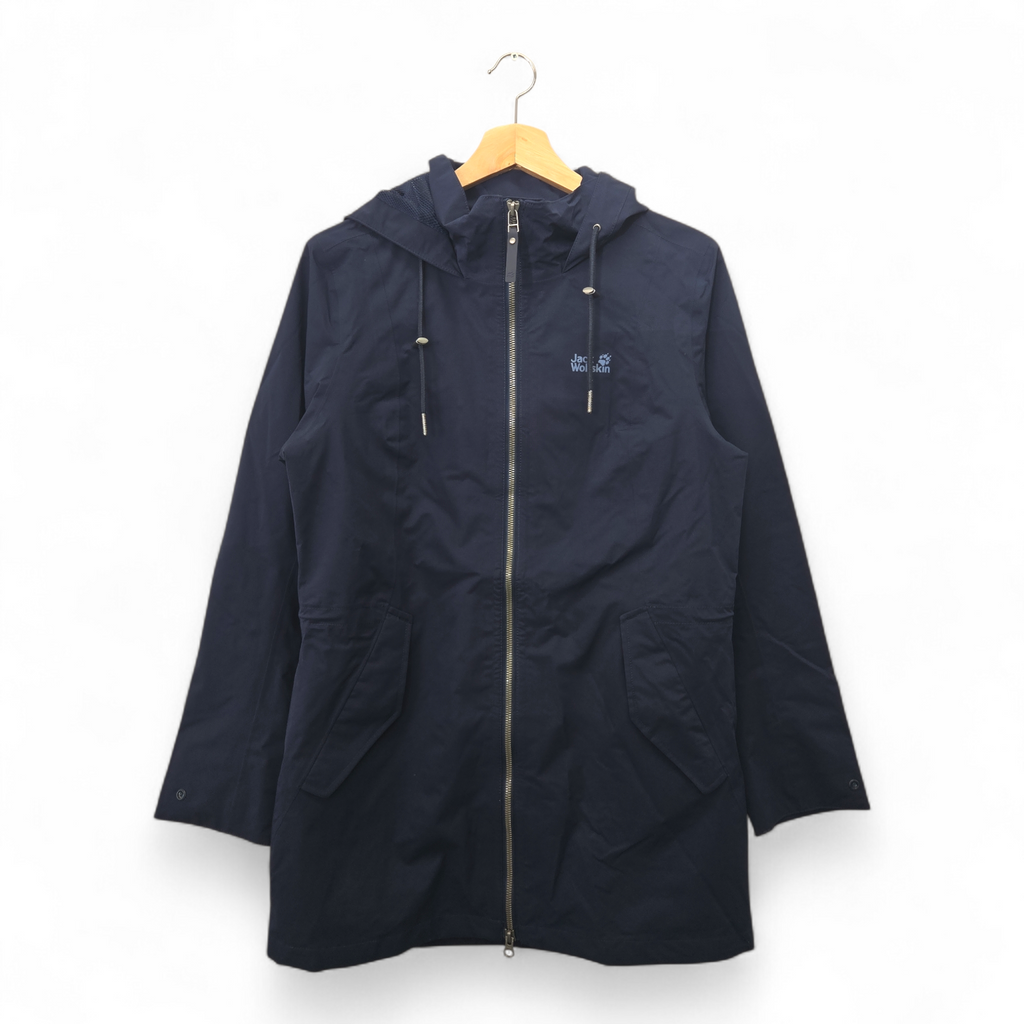 Jack Wolfskin Women’s Dakar Parka Outerwear Jacket Small Navy Performance NWT