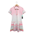Lucky In Love Women’s Spring Sunset Striped Golf Dress Small Multicolor NWT