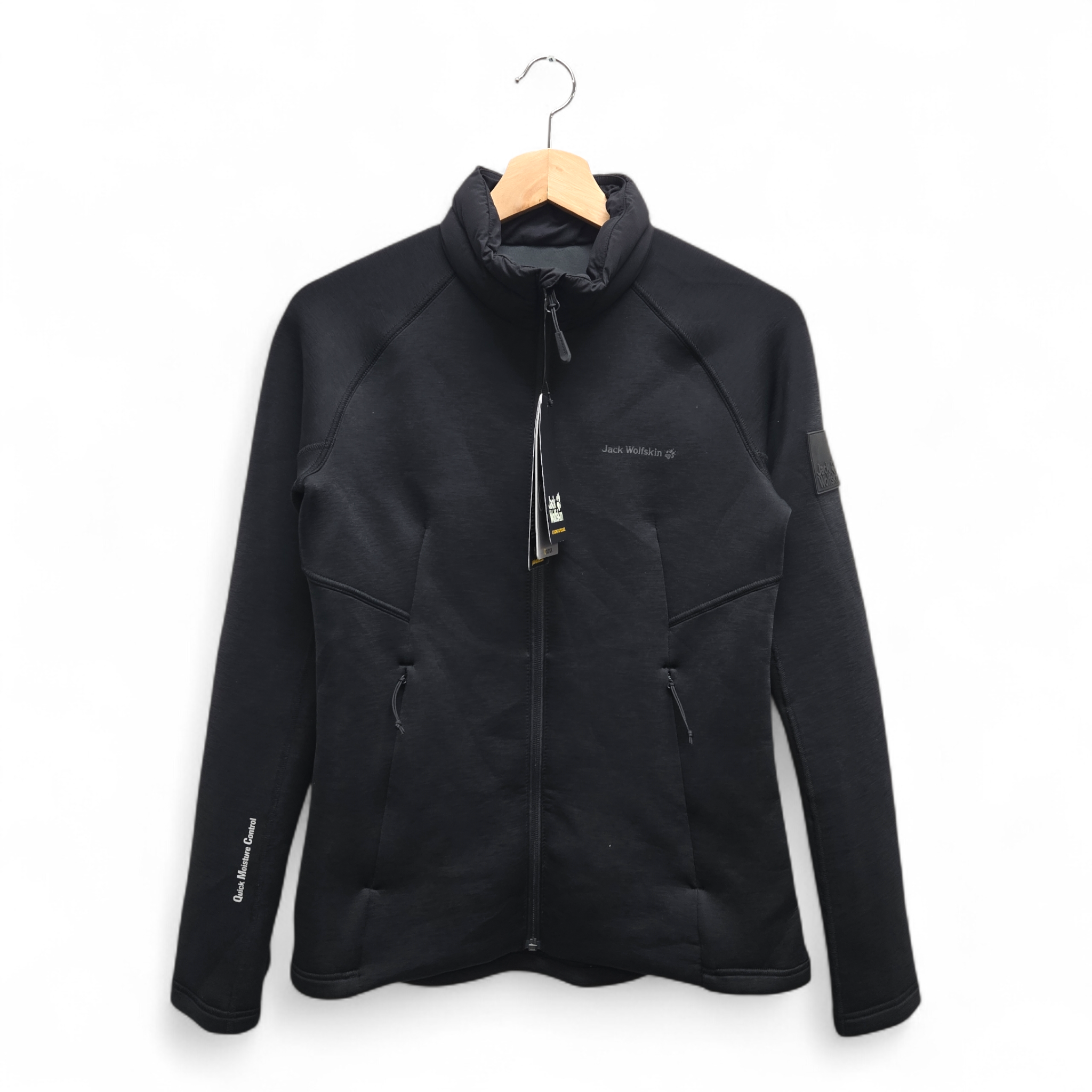 Jack Wolfskin Women’s Tasman Stormlock Jacket Small Black NWT