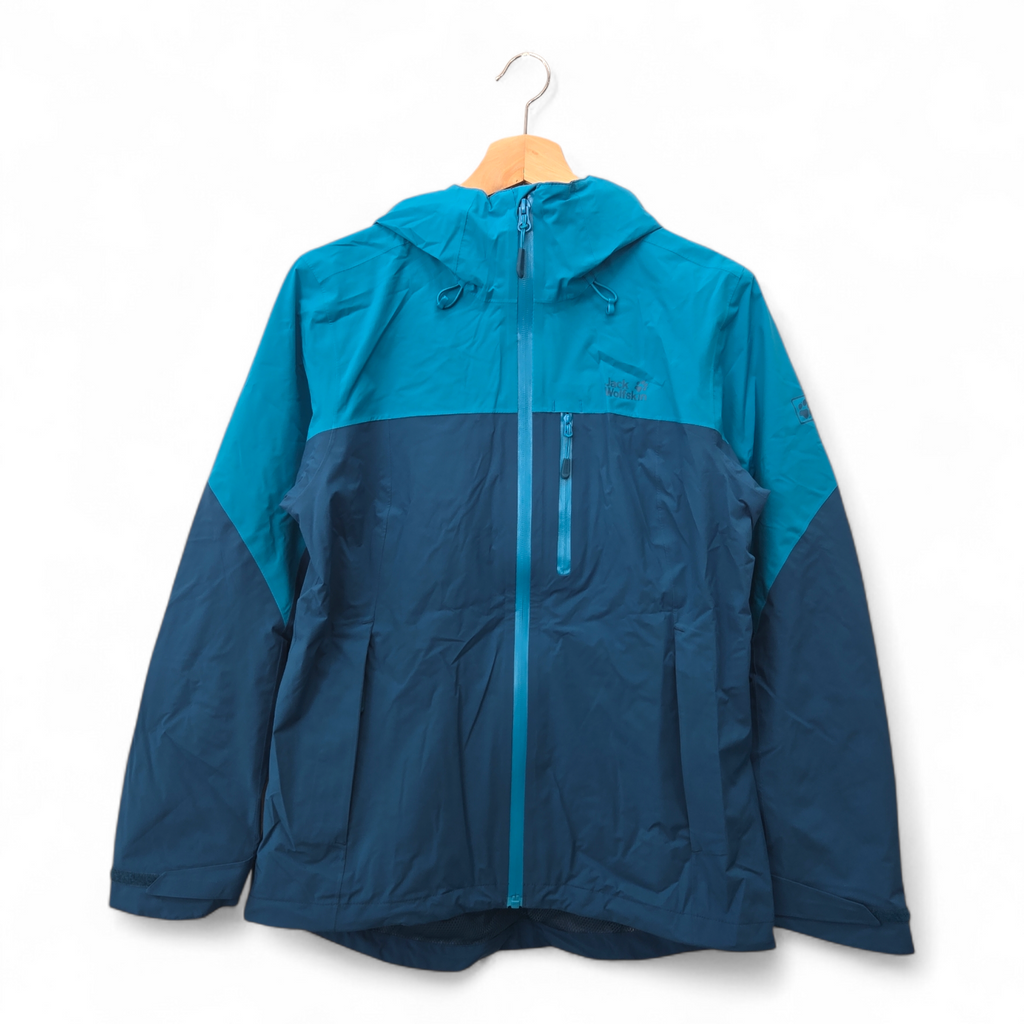 Jack Wolfskin Women’s Go Hike Outerwear Jacket Small Blue Performance NWT