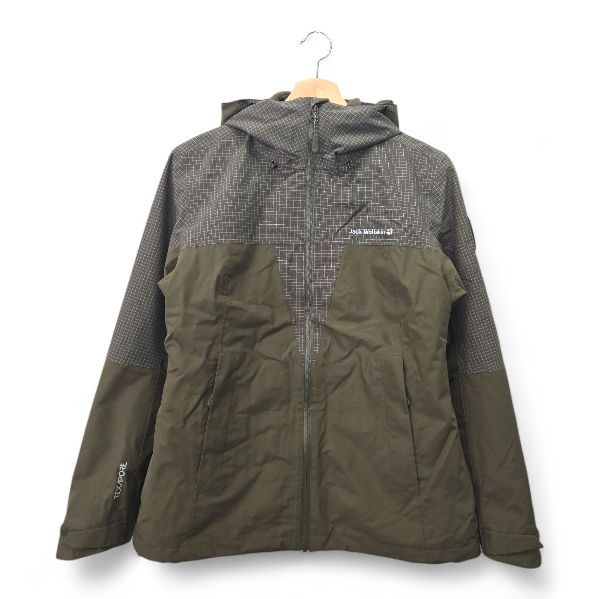 Jack Wolfskin Women’s DNA Concept 3 in 1 Outerwear Jacket Small Green NWT