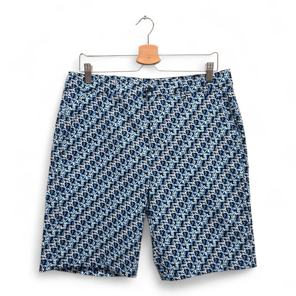 Chervo Men's Bermuda Globe 171E Golf Shorts Size 34 Multicolor NWT