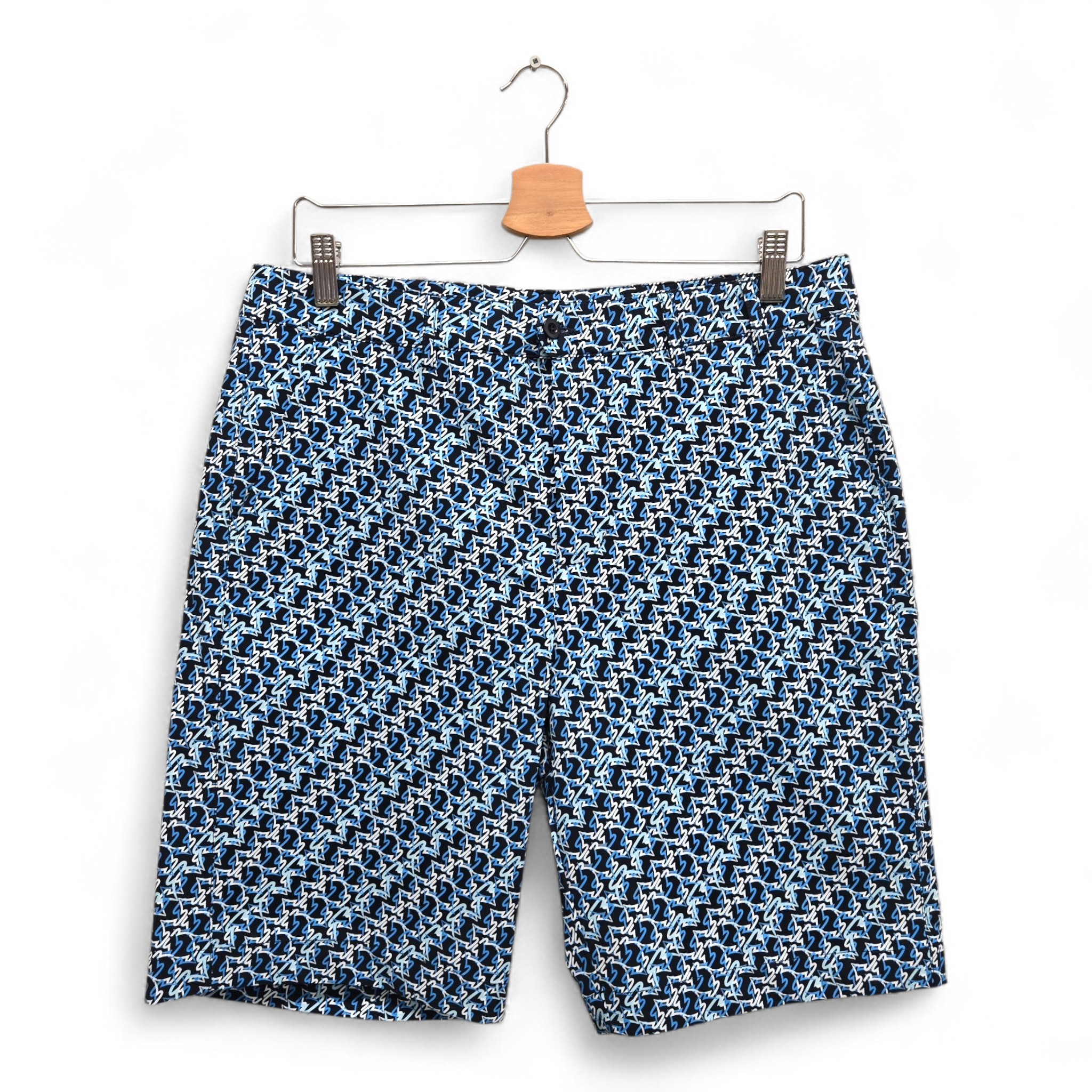 Chervo Men's Bermuda Globe 171E Golf Shorts Size 34 Multicolor NWT