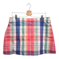 Ralph Lauren RLX Women’s Plaid Golf Skort Large Multicolor NWT