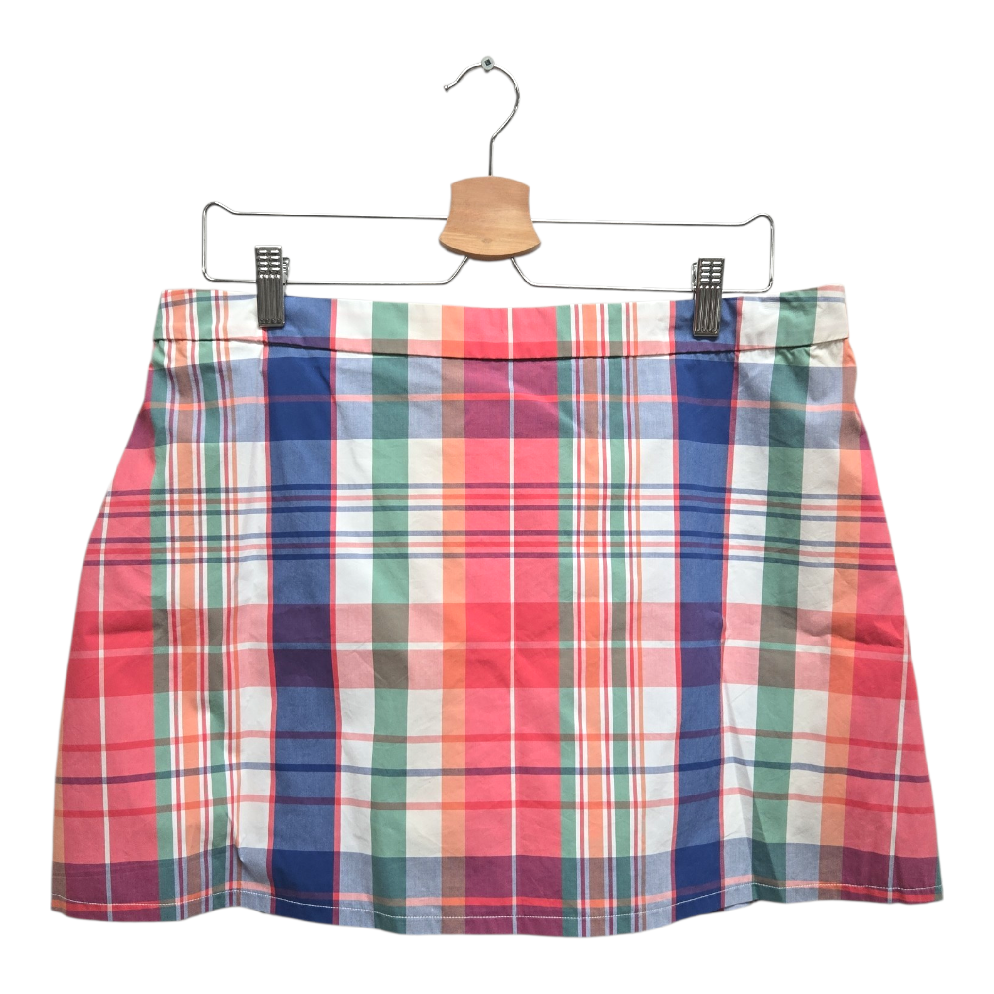 Ralph Lauren RLX Women’s Plaid Golf Skort Large Multicolor NWT
