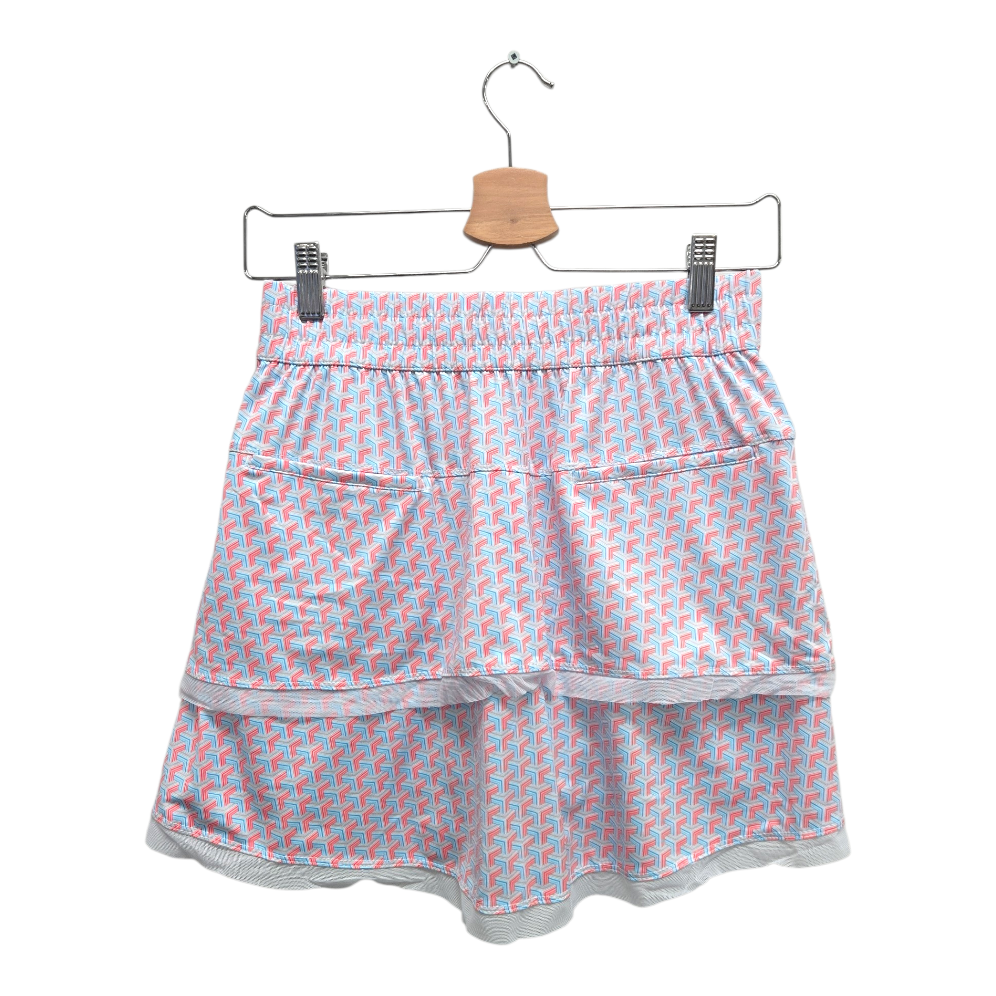 Lucky In Love Women’s High Waist Wild Groovy Golf Skort Small Multicolor NWT