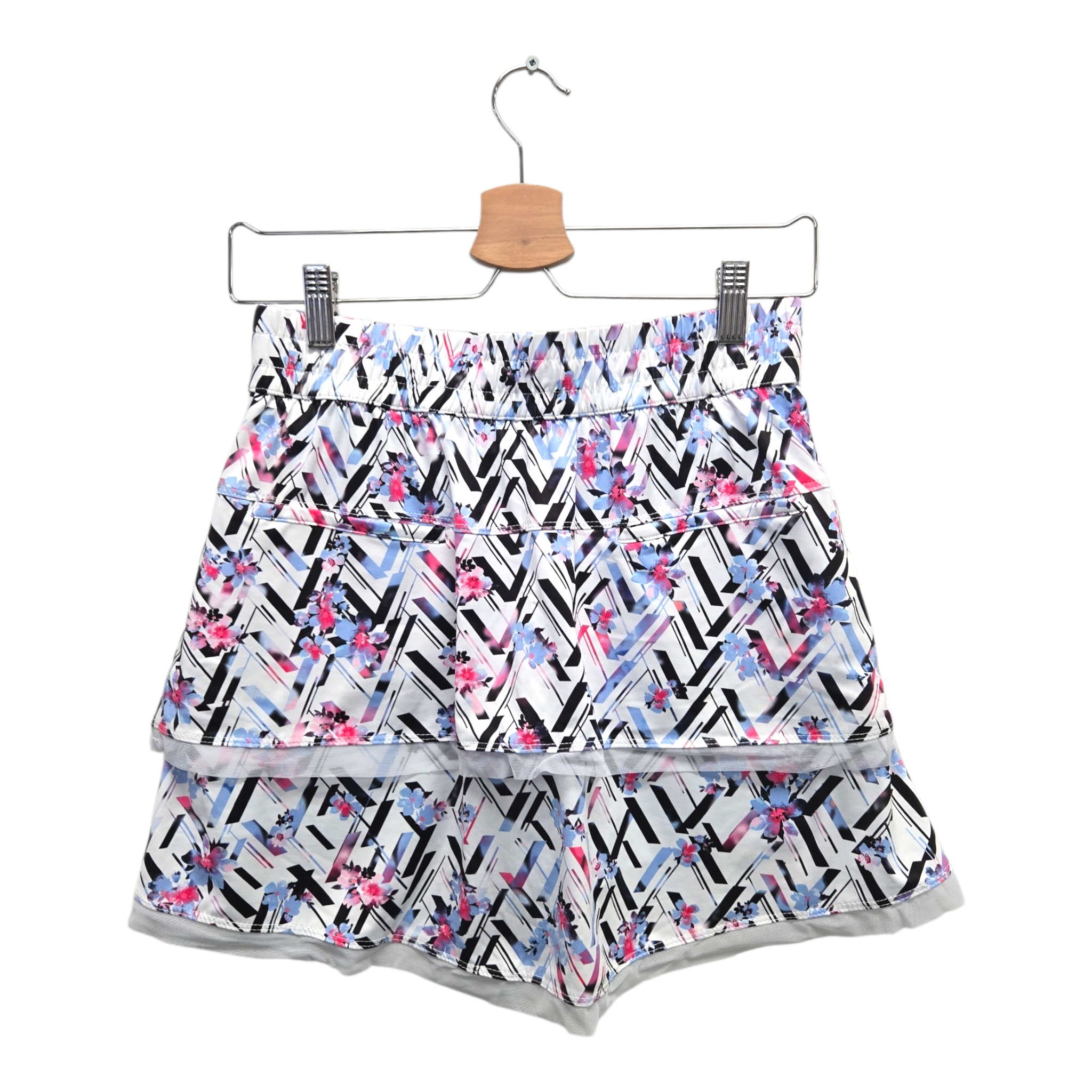 Lucky In Love Women’s High Waist Wild Bloom Golf Skort Small Multicolor NWT