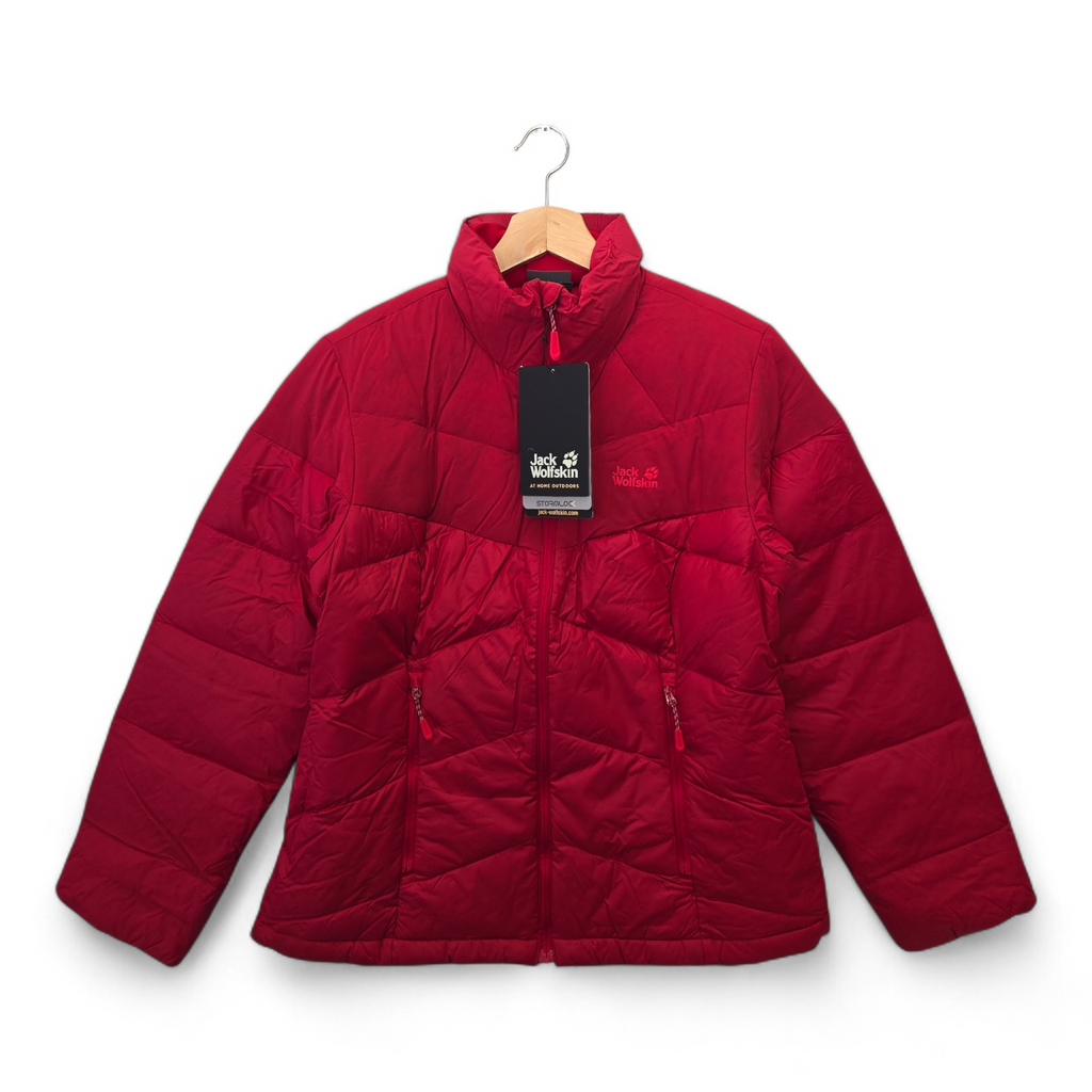 Jack Wolfskin Women’s Herzberg Down Jacket Small Red NWT